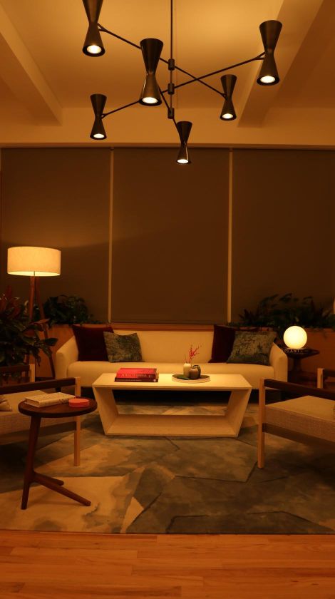 Modern looking living room